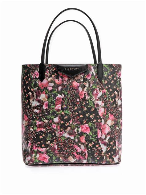 givenchy rose printed bag|givenchy shopping tote.